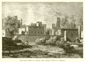 The Royal Palace at Gondar, the Ancient Capital of Abyssinia