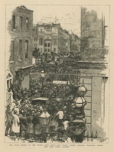 The Royal Review of the Troops from Egypt by English School