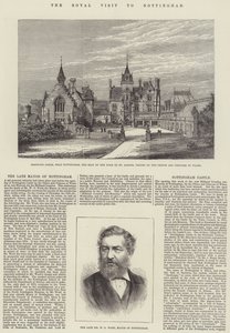 The Royal Visit to Nottingham by English School