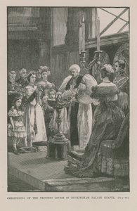 The Royal Christening at Buckingham Palace by English School