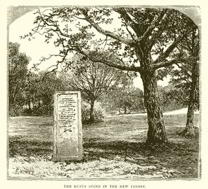 The Rufus Stone in the New Forest