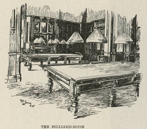 The Russell Hotel, Russell Square: The Billiard Room by English School