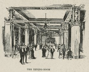 The Russell Hotel, Russell Square: The Dining Room by English School