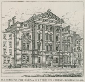 The Samaritan Free Hospital for Women and Children, Marylebone Road by English School