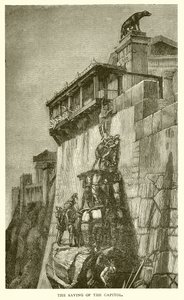 The Saving of the Capitol by English School