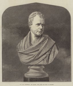 The Scott Centenary, Sir Walter Scott, from the Bust by Chantrey by English School