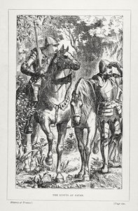 The Scouts at Patay, from The History of France, by Emile de Bonnechose by English School