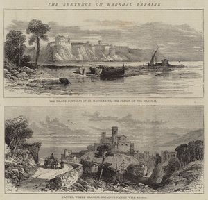 The Sentence on Marshal Bazaine by English School