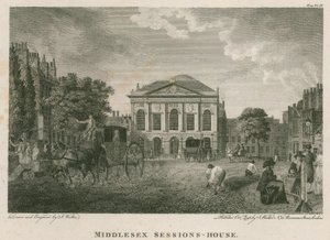 The Sessions House, Clerkenwell by English School