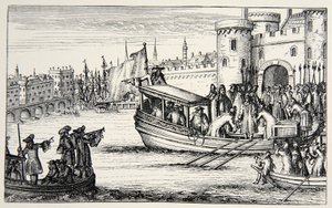 The Seven Bishops returning from the Tower, 1688