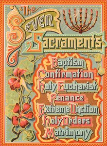 The Seven Sacraments by English School