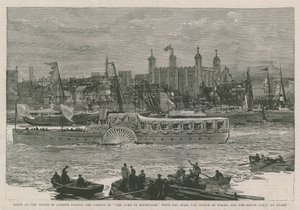 The Shah of Persia in England by English School
