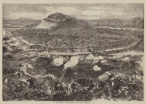 The Siege of Kars, Sortie of the Turkish Garrison by English School