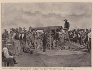 The Siege of Mafeking, the Boers and Their Long Tom, 