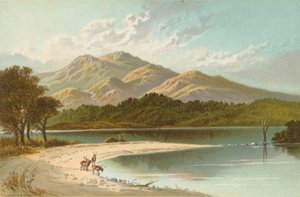 The Silver Strand - Loch Katrine by English School