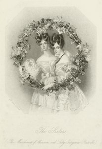 The Sisters, the Marchioness of Abercorn and the Lady Georgiana Russell by English School
