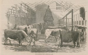 The Smithfield Club Cattle Show Yard by English School