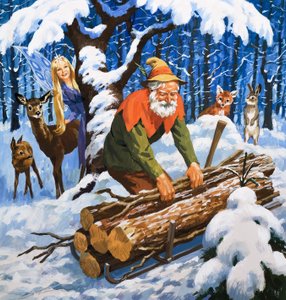 The Snow Fairy, Illustration from 