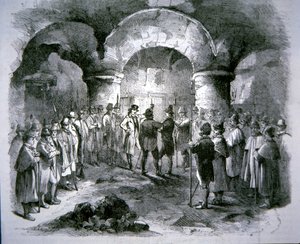 The Society of United Irishmen take the oath against English rule