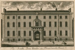 The South Sea House in Threadneedle Street, London