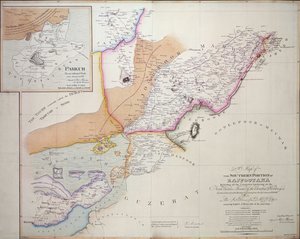 The Southern Portion of Rajpootana, 1820 by English School