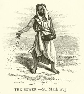 The Sower, St Mark, iv, 3 by English School