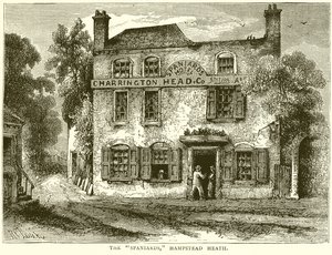 The Spaniards, Hampstead Heath by English School