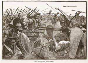 The Spartans at Platea by English School