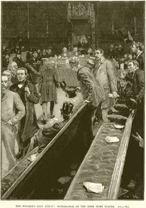 The Speakers Coup Detat: Withdrawal of the Irish Home Rulers by English School