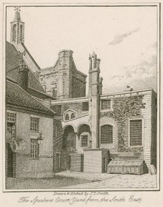 The Speakers Court Yard from the south east by English School