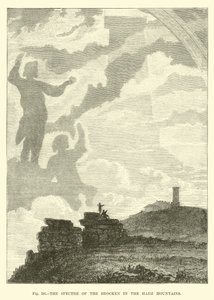The Spectre of the Brocken in the Harz Mountains