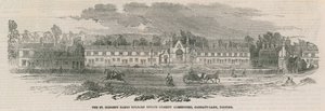 The St Clement Danes Holborn Estate Charity Almshouses on Garratt Lane by English School