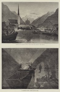 The St Gothard Railway Tunnel by English School