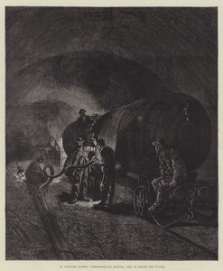 The St Gothard Tunnel by English School