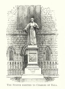 The Statue erected to Charles of Bala