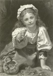 The Strawberry Girl by English School