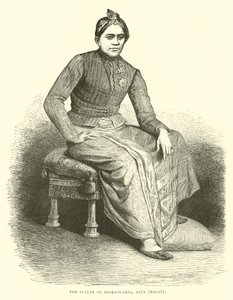 The Sultan of Djokjokarta, Java, Malay by English School