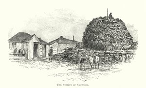 The Summit of Snowdon by English School