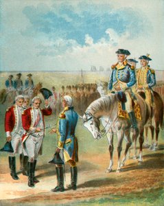 The Surrender at York Town by English School