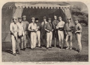The Surrey Eleven cricket team by English School