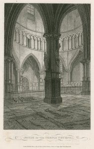 The Temple Church by English School