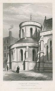 The Temple Church by English School