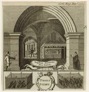 The Temple Church by English School