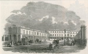 The Terminus of the New South-Eastern Railway at London Bridge by English School