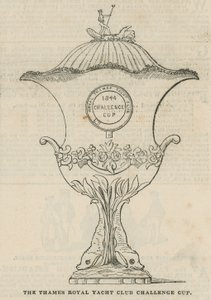 The Thames Royal Yacht Club Championship Cup by English School