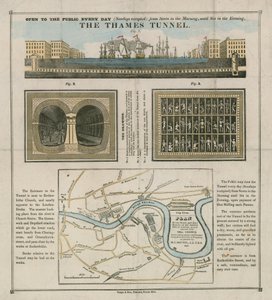 The Thames Tunnel by English School
