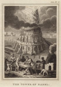 The Tower of Babel by English School