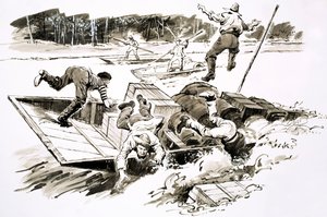 The Treasure-Hunters: Klondike Stampede by English School