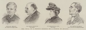 The Trial of a French Marquis on a Charge of Murder