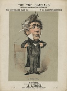 The Two Obadiahs, a Moral Song by English School